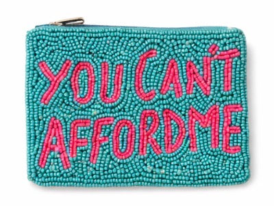 Beaded coin purse