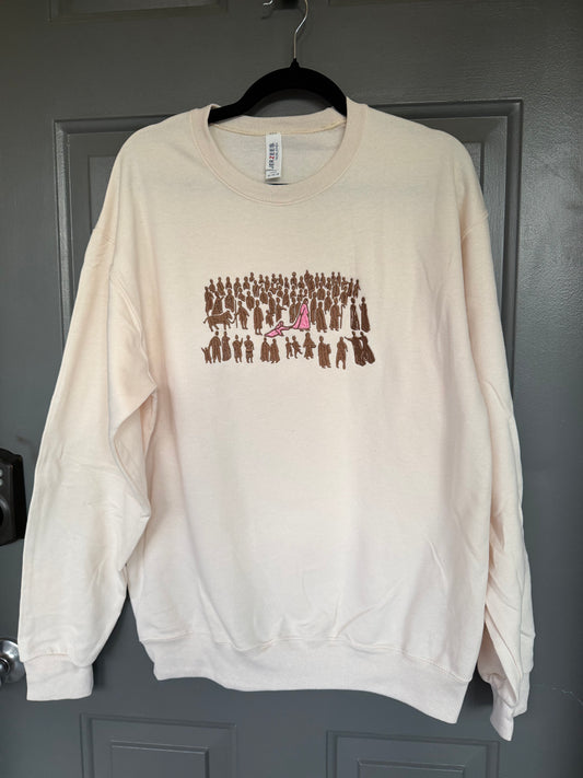 Hem of his garment crewneck