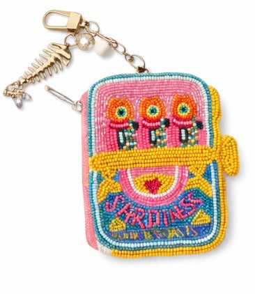 Beaded coin purse