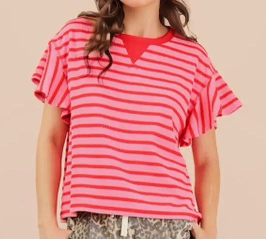 Not so basic striped shirt