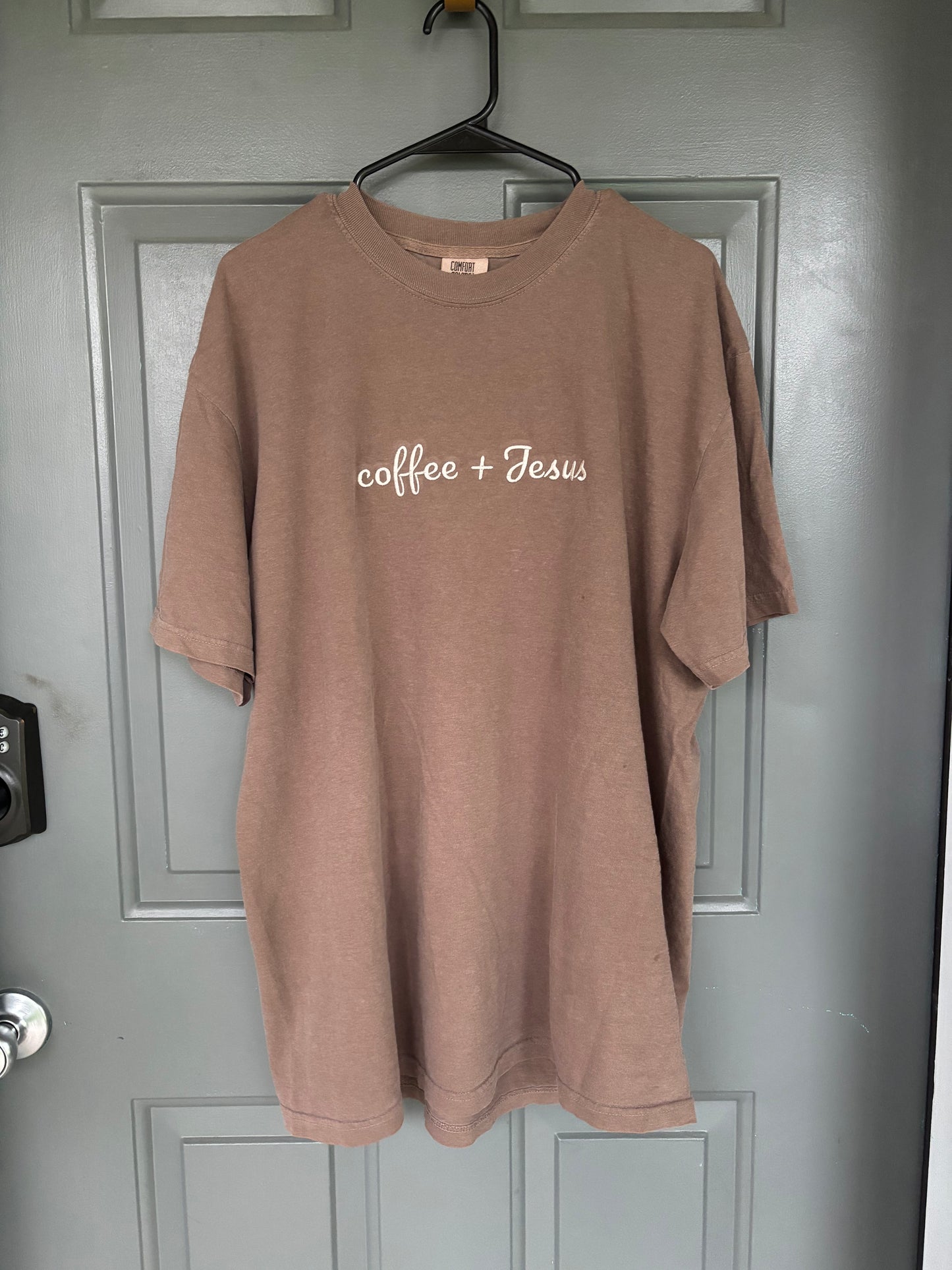 Coffee and Jesus essential Tee