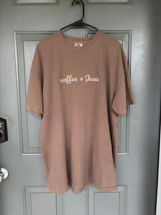 Coffee and Jesus essential Tee