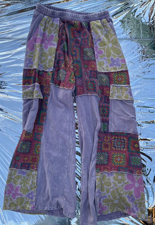 Groovy Garden Patchwork Pants