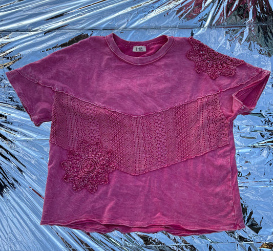 The Vintage Lace Patch Tee