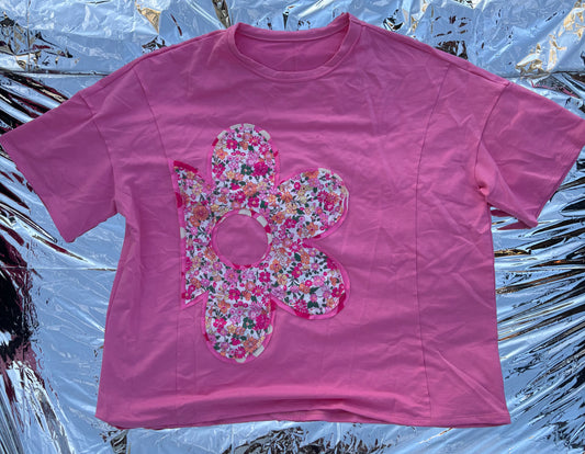 Bloom Babe Patchwork Tee