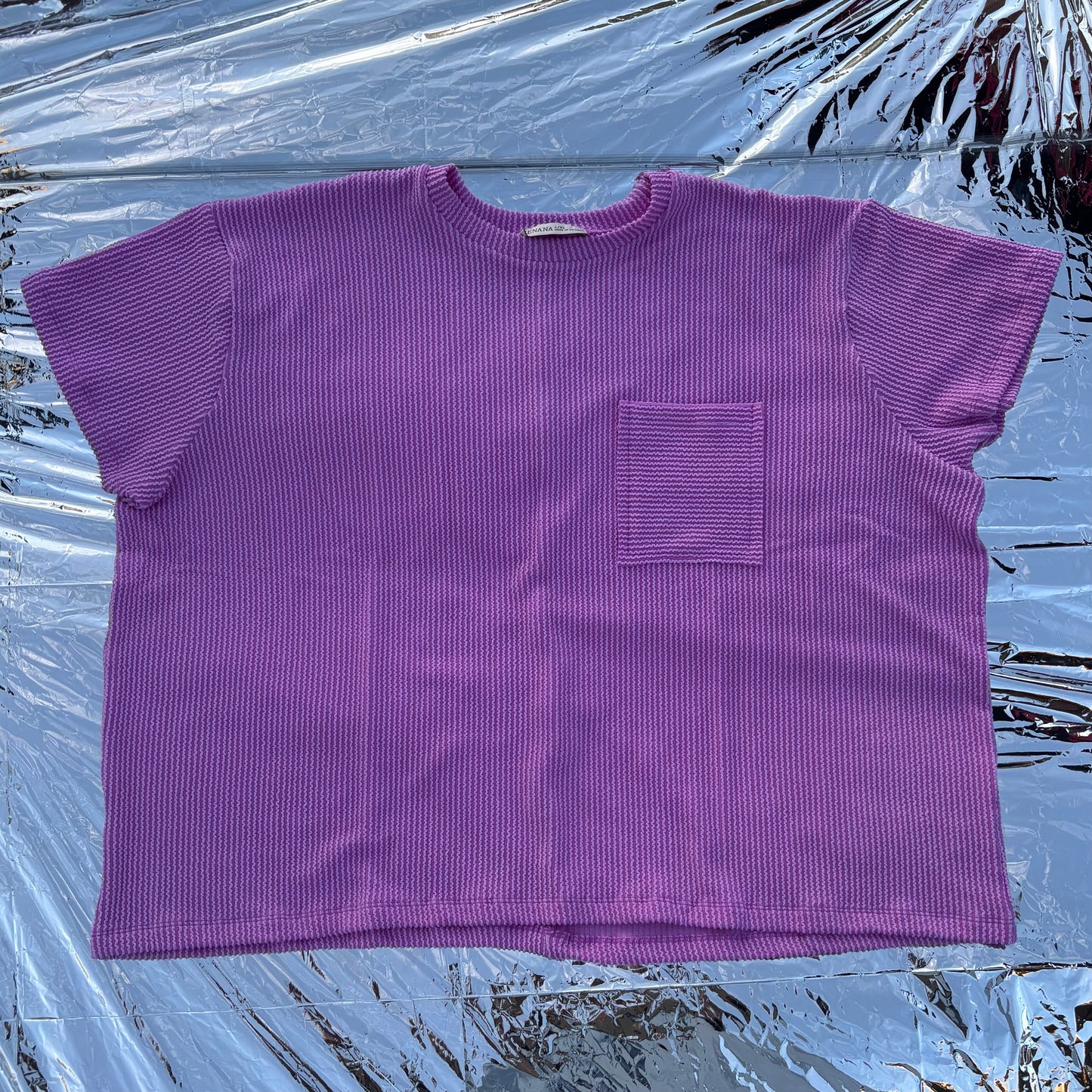 The Ribbed Basic Tee