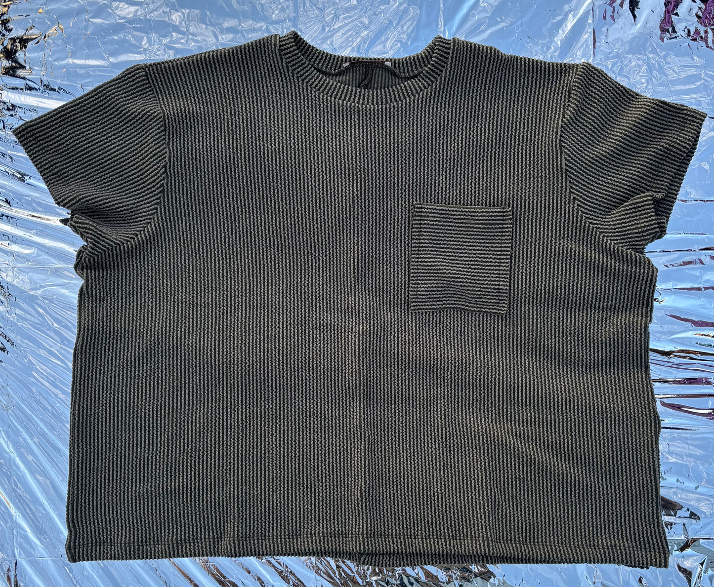 The Ribbed Basic Tee