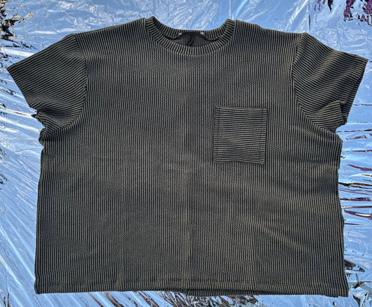 The Ribbed Basic Tee