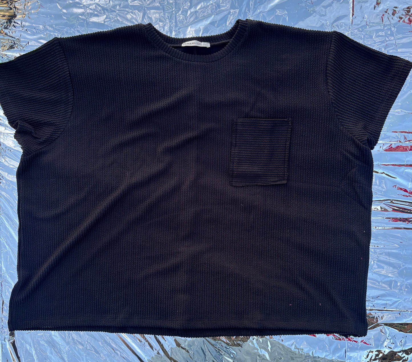 The Ribbed Basic Tee