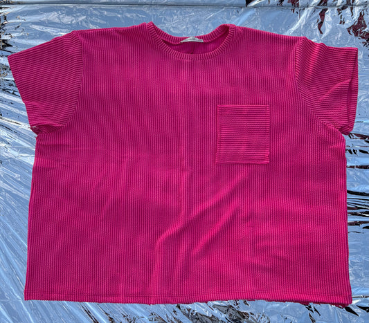 The Ribbed Basic Tee